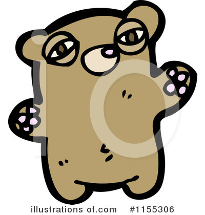Royalty-Free (RF) Bear Clipart Illustration by lineartestpilot - Stock Sample #1155306
