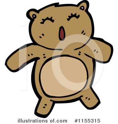Royalty-Free (RF) Bear Clipart Illustration by lineartestpilot - Stock Sample #1155315