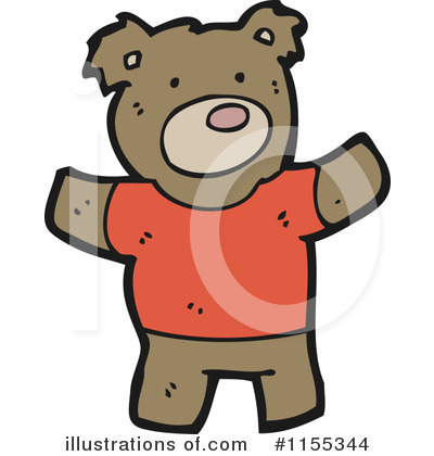 Royalty-Free (RF) Bear Clipart Illustration by lineartestpilot - Stock Sample #1155344
