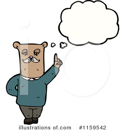 Royalty-Free (RF) Bear Clipart Illustration by lineartestpilot - Stock Sample #1159542