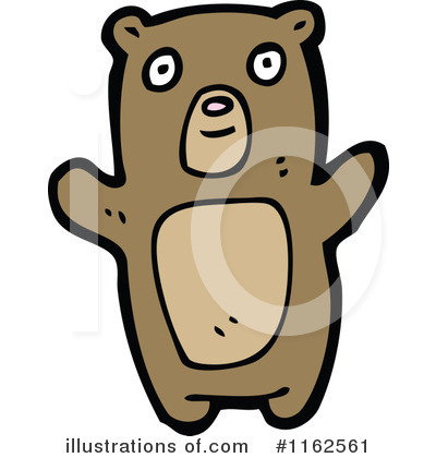 Royalty-Free (RF) Bear Clipart Illustration by lineartestpilot - Stock Sample #1162561