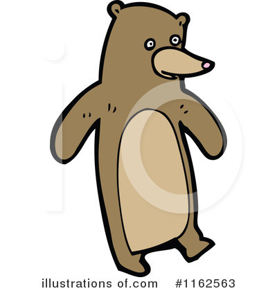 Royalty-Free (RF) Bear Clipart Illustration by lineartestpilot - Stock Sample #1162563