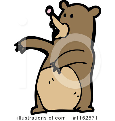 Royalty-Free (RF) Bear Clipart Illustration by lineartestpilot - Stock Sample #1162571