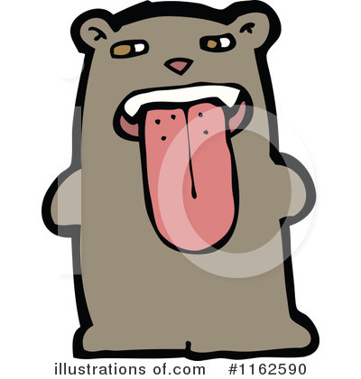 Royalty-Free (RF) Bear Clipart Illustration by lineartestpilot - Stock Sample #1162590