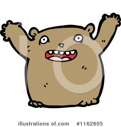 Royalty-Free (RF) Bear Clipart Illustration by lineartestpilot - Stock Sample #1162605