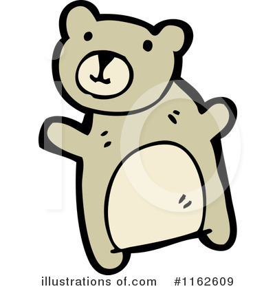 Royalty-Free (RF) Bear Clipart Illustration by lineartestpilot - Stock Sample #1162609