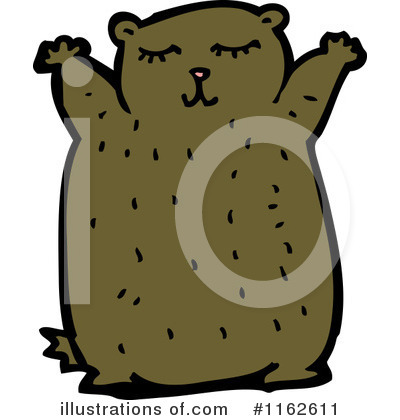Royalty-Free (RF) Bear Clipart Illustration by lineartestpilot - Stock Sample #1162611