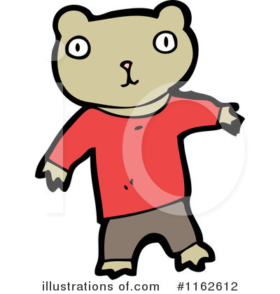 Royalty-Free (RF) Bear Clipart Illustration by lineartestpilot - Stock Sample #1162612