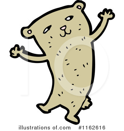 Royalty-Free (RF) Bear Clipart Illustration by lineartestpilot - Stock Sample #1162616