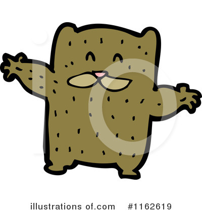 Royalty-Free (RF) Bear Clipart Illustration by lineartestpilot - Stock Sample #1162619