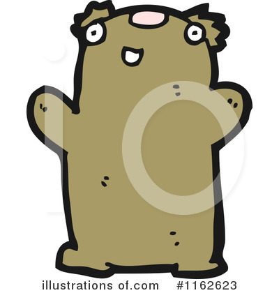 Royalty-Free (RF) Bear Clipart Illustration by lineartestpilot - Stock Sample #1162623