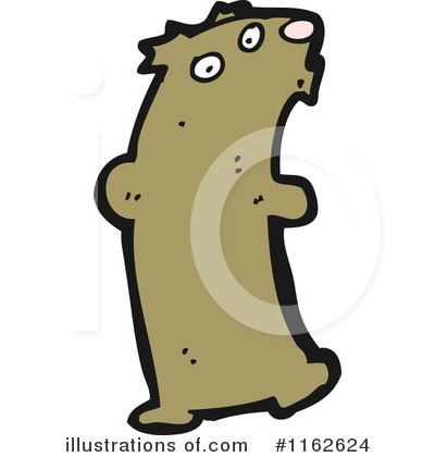 Royalty-Free (RF) Bear Clipart Illustration by lineartestpilot - Stock Sample #1162624