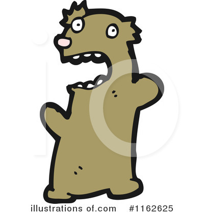 Royalty-Free (RF) Bear Clipart Illustration by lineartestpilot - Stock Sample #1162625