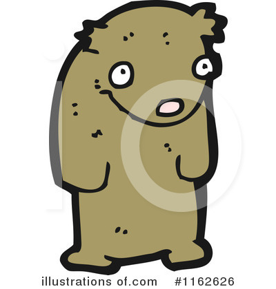 Royalty-Free (RF) Bear Clipart Illustration by lineartestpilot - Stock Sample #1162626