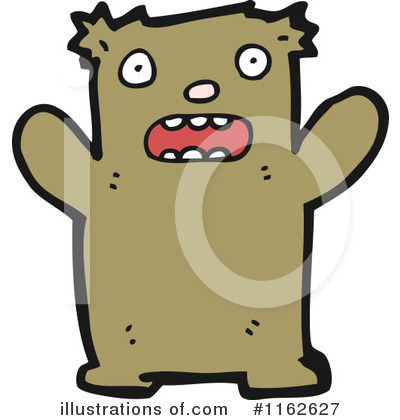 Royalty-Free (RF) Bear Clipart Illustration by lineartestpilot - Stock Sample #1162627
