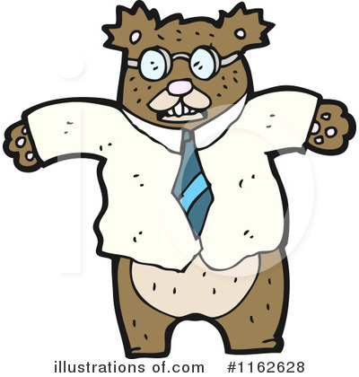 Royalty-Free (RF) Bear Clipart Illustration by lineartestpilot - Stock Sample #1162628