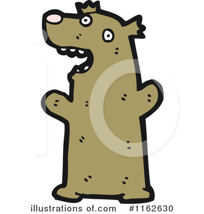 Royalty-Free (RF) Bear Clipart Illustration by lineartestpilot - Stock Sample #1162630