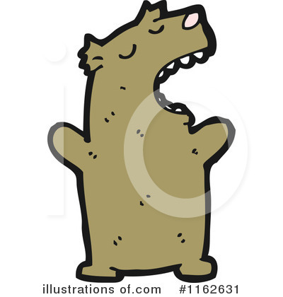 Royalty-Free (RF) Bear Clipart Illustration by lineartestpilot - Stock Sample #1162631