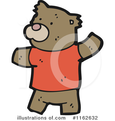 Royalty-Free (RF) Bear Clipart Illustration by lineartestpilot - Stock Sample #1162632