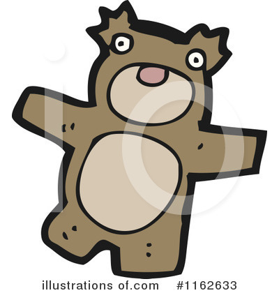 Royalty-Free (RF) Bear Clipart Illustration by lineartestpilot - Stock Sample #1162633