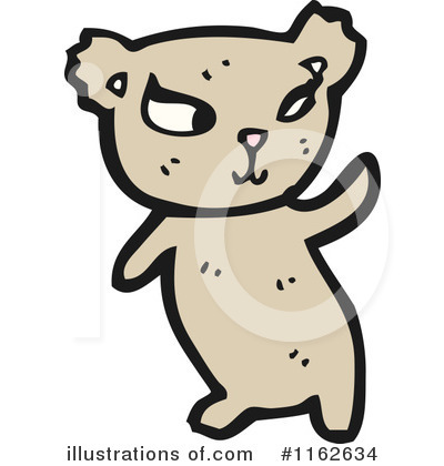 Royalty-Free (RF) Bear Clipart Illustration by lineartestpilot - Stock Sample #1162634