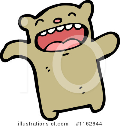 Royalty-Free (RF) Bear Clipart Illustration by lineartestpilot - Stock Sample #1162644