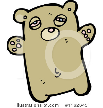 Royalty-Free (RF) Bear Clipart Illustration by lineartestpilot - Stock Sample #1162645