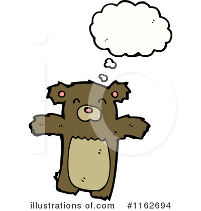 Royalty-Free (RF) Bear Clipart Illustration by lineartestpilot - Stock Sample #1162694