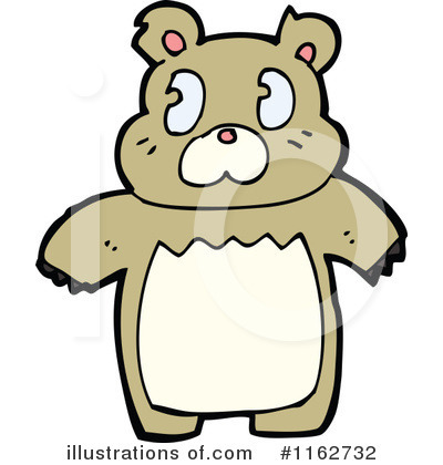 Royalty-Free (RF) Bear Clipart Illustration by lineartestpilot - Stock Sample #1162732