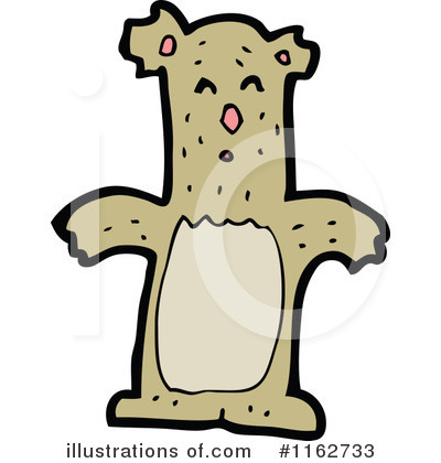Royalty-Free (RF) Bear Clipart Illustration by lineartestpilot - Stock Sample #1162733