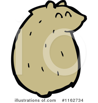 Royalty-Free (RF) Bear Clipart Illustration by lineartestpilot - Stock Sample #1162734