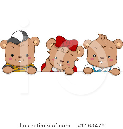 Royalty-Free (RF) Bear Clipart Illustration by BNP Design Studio - Stock Sample #1163479