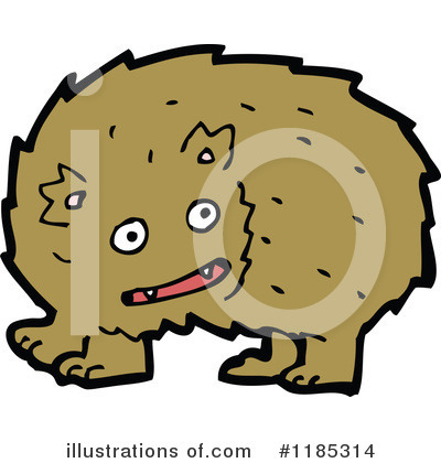 Royalty-Free (RF) Bear Clipart Illustration by lineartestpilot - Stock Sample #1185314