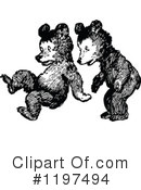 Bear Clipart #1197494 by Prawny Vintage