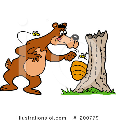 Bee Clipart #1200779 by LaffToon