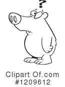 Bear Clipart #1209612 by toonaday