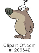 Bear Clipart #1209642 by toonaday