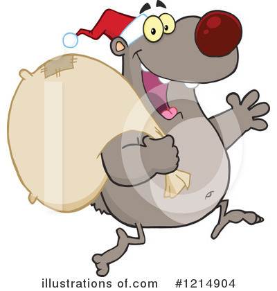 Royalty-Free (RF) Bear Clipart Illustration by Hit Toon - Stock Sample #1214904