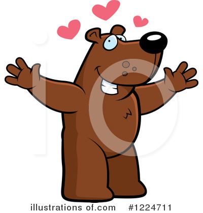 Royalty-Free (RF) Bear Clipart Illustration by Cory Thoman - Stock Sample #1224711
