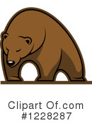 Bear Clipart #1228287 by Vector Tradition SM