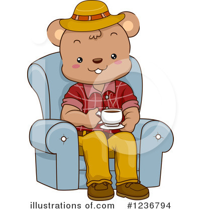 Royalty-Free (RF) Bear Clipart Illustration by BNP Design Studio - Stock Sample #1236794