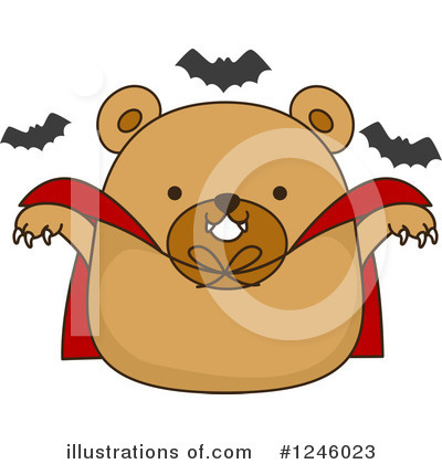 Royalty-Free (RF) Bear Clipart Illustration by BNP Design Studio - Stock Sample #1246023