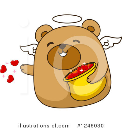 Royalty-Free (RF) Bear Clipart Illustration by BNP Design Studio - Stock Sample #1246030