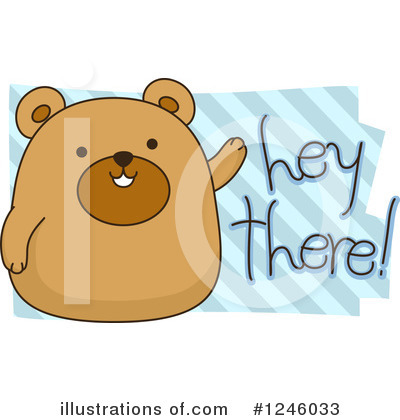 Royalty-Free (RF) Bear Clipart Illustration by BNP Design Studio - Stock Sample #1246033