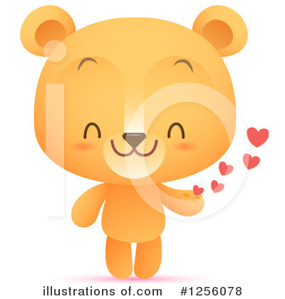 Royalty-Free (RF) Bear Clipart Illustration by Qiun - Stock Sample #1256078