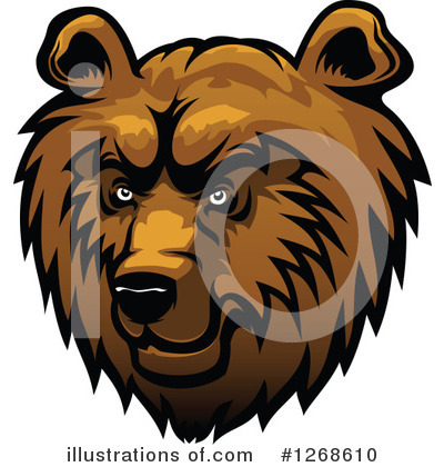 Grizzly Clipart #1268610 by Vector Tradition SM