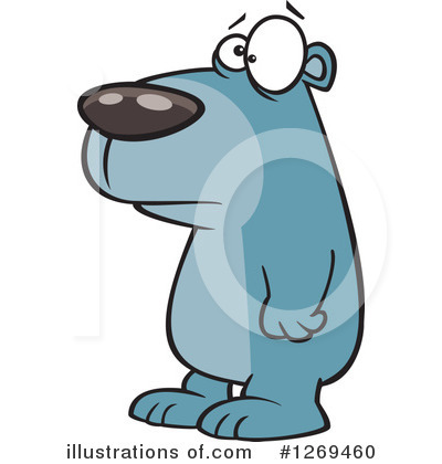 Royalty-Free (RF) Bear Clipart Illustration by toonaday - Stock Sample #1269460
