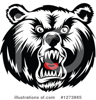 Grizzly Clipart #1273865 by Vector Tradition SM