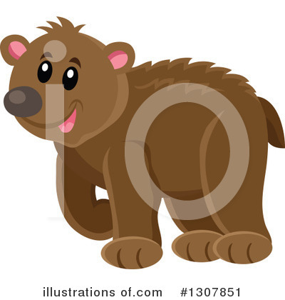 Forest Animals Clipart #1307851 by visekart