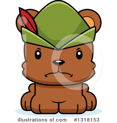 Royalty-Free (RF) Bear Clipart Illustration by Cory Thoman - Stock Sample #1318153